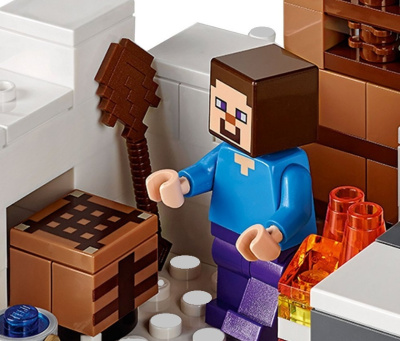 Конструктор Minecraft My World «Снежное убежище»