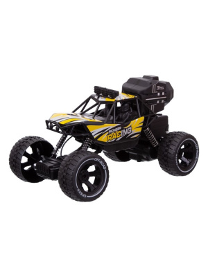 Машинка на радиоуправлении BeBoy «Дорожный Герой Pioneer Racing» жёлтый