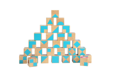 Развивающая игрушка Lucy&Leo Умные кубики