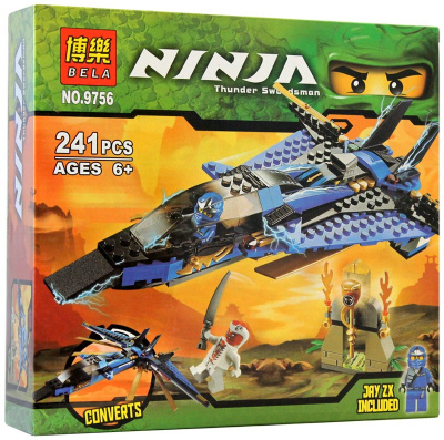 Конструктор Ниндзяго «Джей и его штурмовой истребитель»