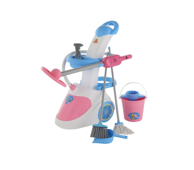 Игровой набор Полесье Помощница-5 с пылесосом