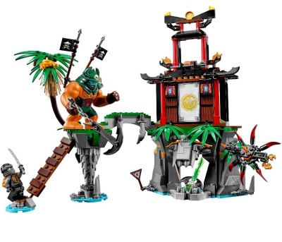 Конструктор НиндзяГо «Остров тигриных вдов»