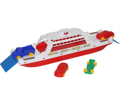 Паром Полесье Балтик + Машинки Мини (4 шт) Паром Полесье Балтик + Машинки Мини (4 шт)
