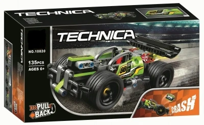 Конструктор Lari Техник «Зеленый спорткар»