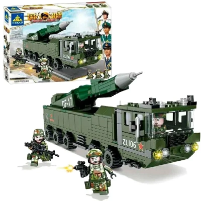 Конструктор Kazi «Китайская баллистическая ракета DF-17»