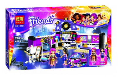 Конструктор Френдс «Поп звезда: гримерная»