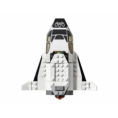 Конструктор Cities «Площадка для сборки и транспорт для перевозки ракеты»