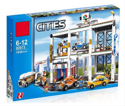 Конструктор Cities «Городской Двухуровневый Гараж»