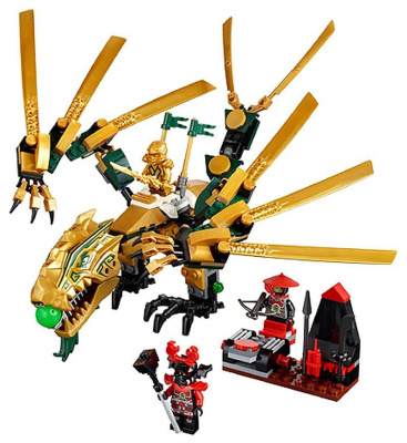 Конструктор Ninjago «Золотой дракон» Конструктор Ninjago «Золотой дракон»