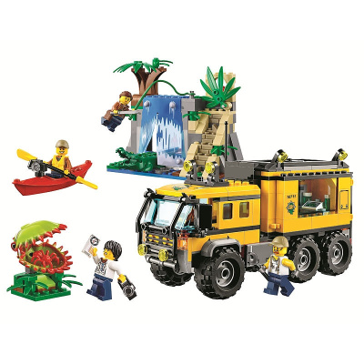 Конструктор Cities «Передвижная лаборатория в джунглях»