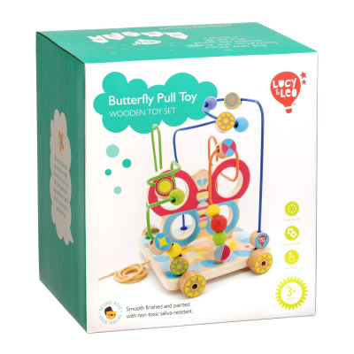 Игрушка Lucy&Leo Лабиринт-каталка "Бабочка" Игрушка Lucy&Leo Лабиринт-каталка "Бабочка"