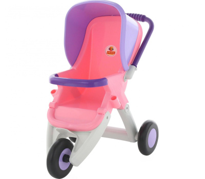 Коляска для кукол Полесье прогулочная 3-х колёсная