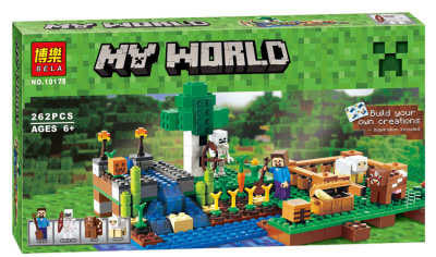 Конструктор Minecraft My World «Ферма»