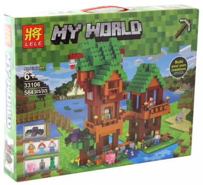 Конструктор Майнкрафт «Дом у воды» Конструктор Майнкрафт «Дом у воды»