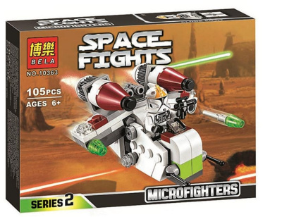 Конструктор Space Fights «Республиканский истребитель» Конструктор Space Fights «Республиканский истребитель»