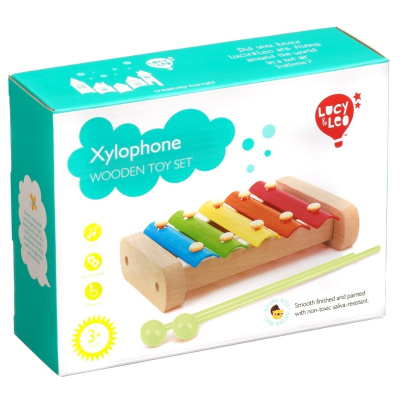 Музыкальная игрушка Ксилофон Lucy&Leo