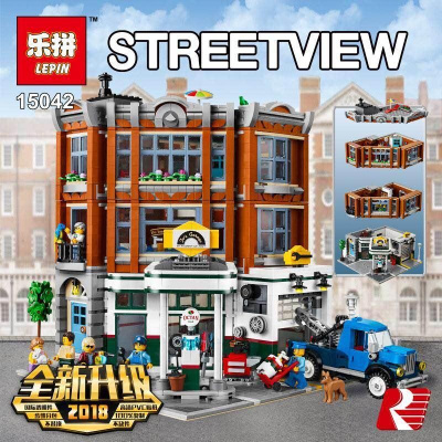 Конструктор Creator StreetView «Гараж на углу»