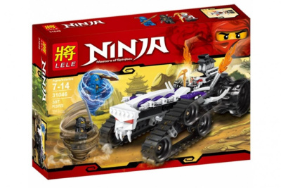 Конструктор Ниндзяго «Турбо Шредер»