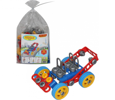 Конструктор Полесье Изобретатель Автомобиль №1 (90 элементов)