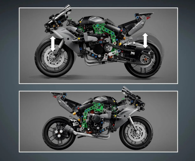Конструктор Техник «Мотоцикл Kawasaki Ninja H2R» Конструктор Техник «Мотоцикл Kawasaki Ninja H2R»