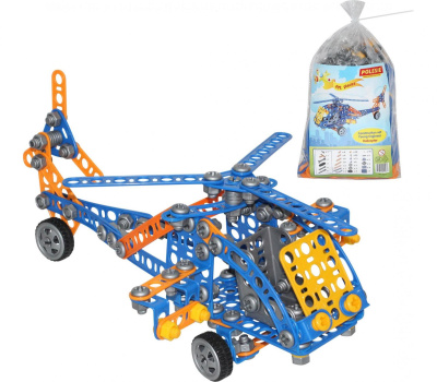 Конструктор Полесье Изобретатель Вертолёт №2 (232 элемента)