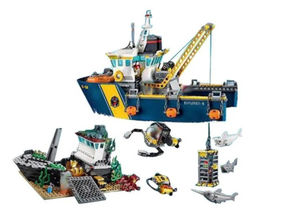 Конструктор Cities «Корабль исследователей морских глубин»