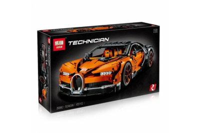 Конструктор Technician «Bugatti Chiron» оранжевый