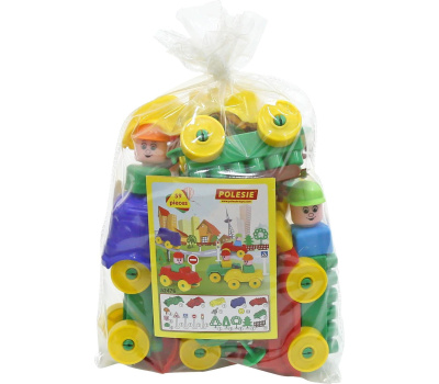 Конструктор Полесье Юный путешественник (59 элементов)