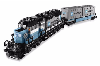 Конструктор Поезда «Грузовой Поезд Маерск» Конструктор Поезда «Грузовой Поезд Маерск»