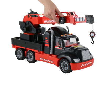 Автокран Полесье MAMMOET с поворотной платформой (в лотке)