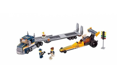 Конструктор Urban "Грузовик для перевозки драгстера"