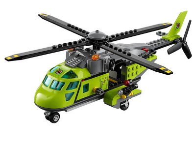 Конструктор Urban «Грузовой вертолёт исследователей вулканов»