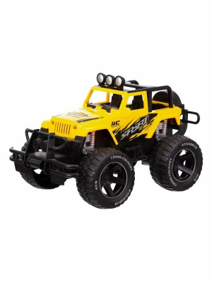 Машинка на радиоуправлении BeBoy «Дорожный Герой Sport Off-Road RS» жёлтый Машинка на радиоуправлении BeBoy «Дорожный Герой Sport Off-Road RS» жёлтый