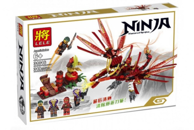 Конструктор Ninjago «Пламенный дракон Кая»