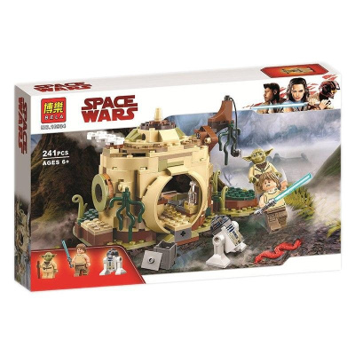 Конструктор Space Wars «Мастер Йода хижина Люк Скайуокер»