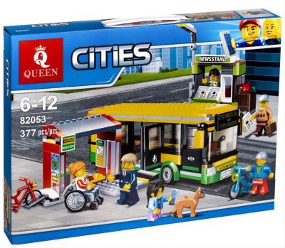 Конструктор Cities «Автобусная остановка»