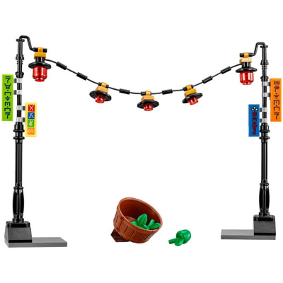 Конструктор Ninja Movie «Ограбление киоска в Ниндзяго Сити»