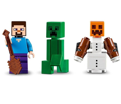 Конструктор Minecraft My World «Снежное убежище»