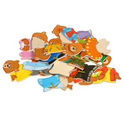 Игрушка Мир Деревянных Игрушек Три медведя Игрушка Мир Деревянных Игрушек Три медведя