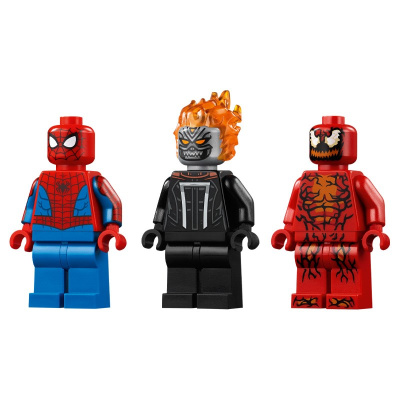 Конструктор Супер Герои «Человек-Паук и Призрачный Гонщик против Карнажа»