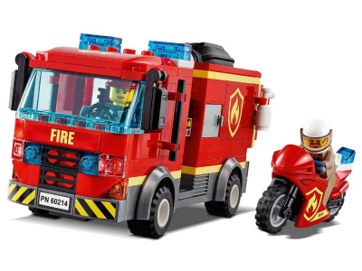 Конструктор Cities «Пожар в бургер-кафе»