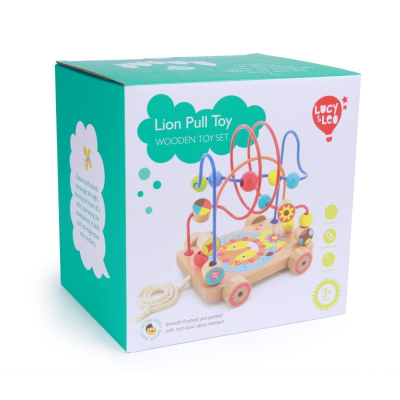 Игрушка Lucy&Leo Лабиринт-каталка Лев