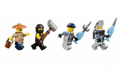 Конструктор Ninjago «Бомбардировщик "Морской дьявол"»