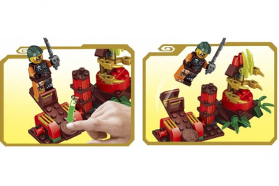 Конструктор Ninjago «Пламенный дракон Кая»