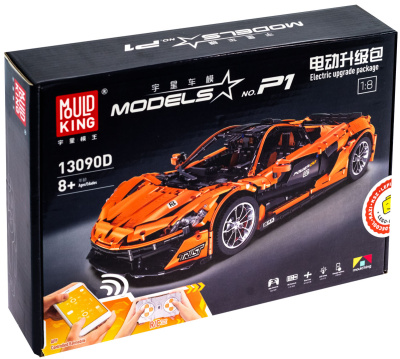 Конструктор Mould King «Гоночный автомобиль P1: оранжевый», без радиоуправления