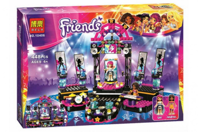 Конструктор Френдс «Поп звезда: сцена»