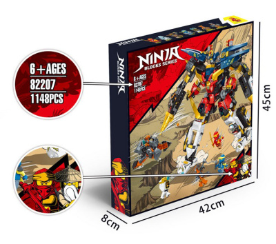 Конструктор Ниндзяго «Ультра-комбо-робот ниндзя»