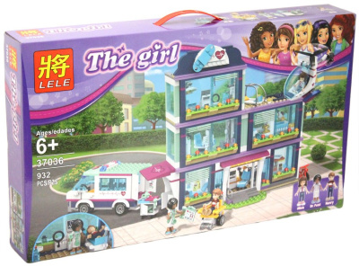 Конструктор Френдс «Клиника Хартлейк Сити»