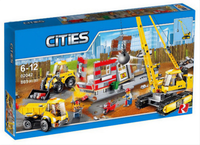 Конструктор Cities «Снос старого здания»