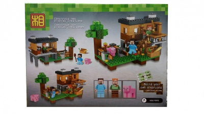 Конструктор МайнкрафтКонструктор Minecraft «Коттедж Стива и Алекс»